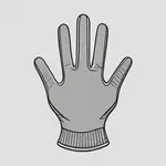 grey gloves image